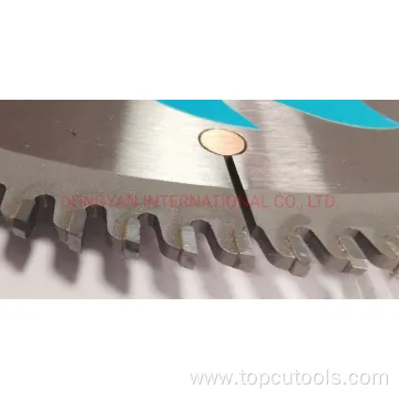 10" Tct Circular Carbide Saw Blade for Aluminium